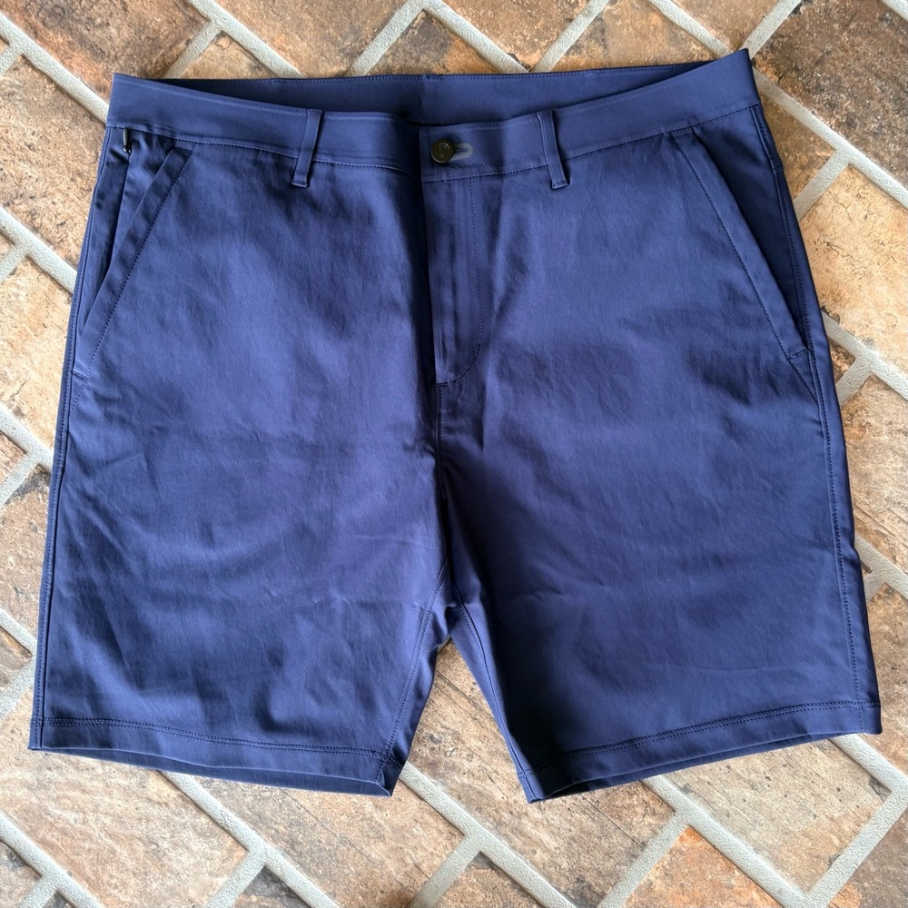 Public Rec Men's Navy Performance Stretch Shorts Size 36